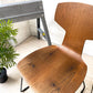 トラックファニチャー TRUCK FURNITURE ティーチェア T CHAIR ダイニングチェア オーク材 × スチール脚 ブラック 廃番 希少 ★