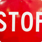 USビンテージ Vintage ロードサイン STOP 道路標識 ブリキ看板 ディスプレイ 店舗什器 46×46 アメリカン ◇
