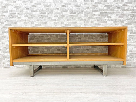 イデー IDEE プランクス PLANX SIDEBOARD2 AVボード サイドボード アッシュ無垢材 スチール W130cm インダストリアル 廃番 ●