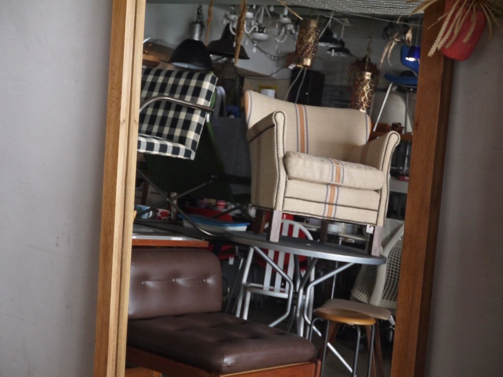 ナチュラルデザイン Natural Design オーク無垢材 ウォールミラー W90cm H200cm 特大サイズ 店舗什器 ■