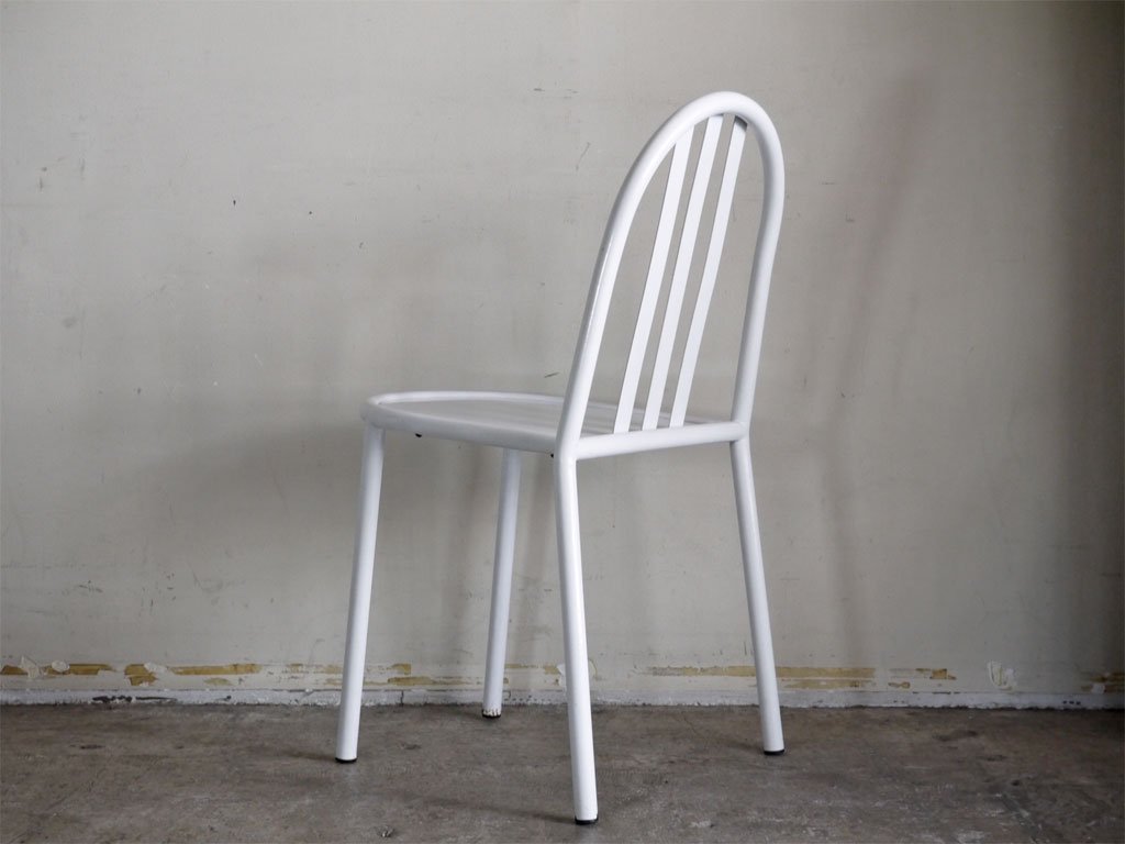 フレンチビンテージ French Vintage ステヴァンチェア Stevens Chair モデルC ホワイト スタッキング ロベール・マレ・ステヴァン ■