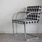 ノル Knoll ミースファンデルローエコレクション Mies van der Rohe Collection ブルーノ アームチェア チューブラー Brno Arm Chair ギンガムチェック ■