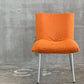 リーンロゼ ligneroset　ロゼカラン ダイニングチェア ROSET Calin steel leg カラン CALIN チェア オレンジファブリック B 〓