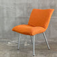 リーンロゼ ligneroset　ロゼカラン ダイニングチェア ROSET Calin steel leg カラン CALIN チェア オレンジファブリック A 〓