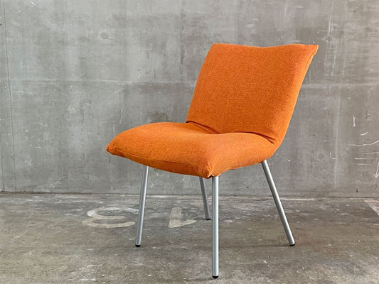 リーンロゼ ligneroset　ロゼカラン ダイニングチェア ROSET Calin steel leg カラン CALIN チェア オレンジファブリック A 〓