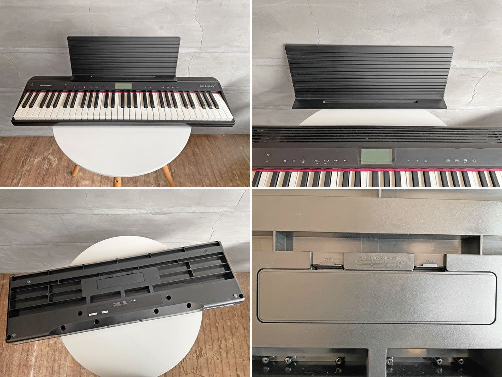 ROLAND ローランド GO:PIANO GO-61P 電子ピアノ キーボード 61鍵 未使用ペダル付き ♪