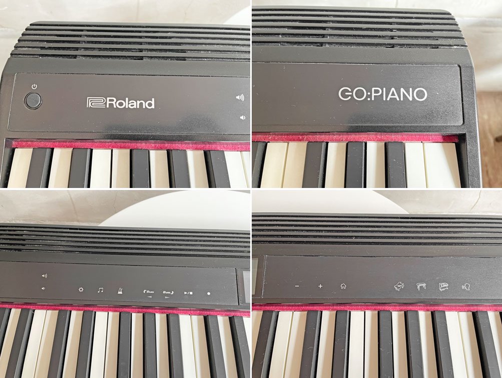 ROLAND ローランド GO:PIANO GO-61P 電子ピアノ キーボード 61鍵 未使用ペダル付き ♪