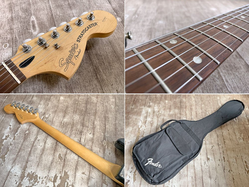 スクワイヤ Squier ストラトキャスター STD ST アンティークバースト エレキギター ソフトケース付き ♪