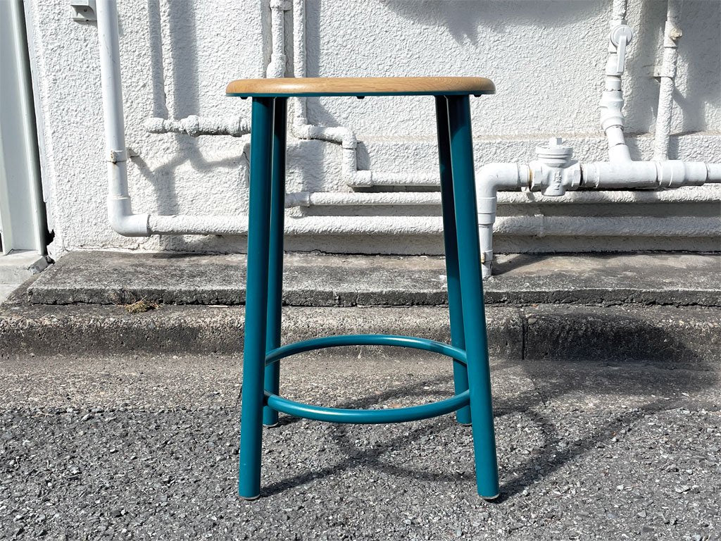 ディビジョントゥエルブ Division Twelve デッキスツール Dek Stool ターコイズブルー Geof Lilge 参考定価 約42,000円 ◇