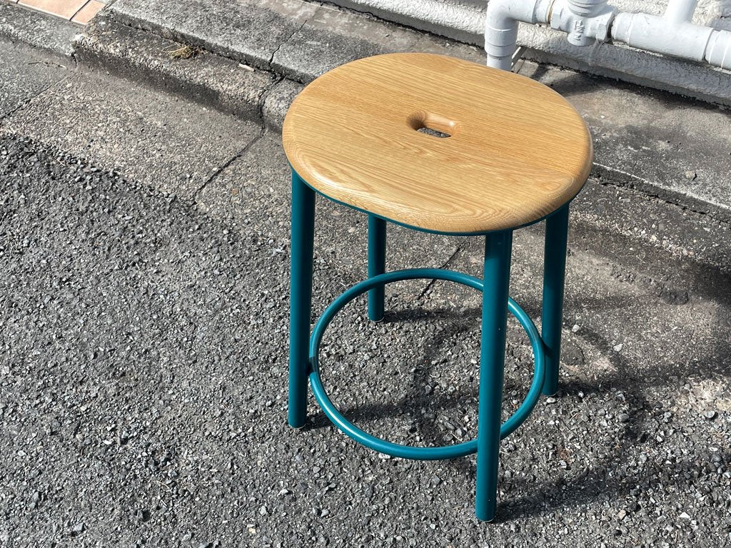 ディビジョントゥエルブ Division Twelve デッキスツール Dek Stool ターコイズブルー Geof Lilge 参考定価 約42,000円 ◇