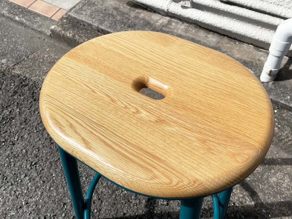 ディビジョントゥエルブ Division Twelve デッキスツール Dek Stool ターコイズブルー Geof Lilge 参考定価 約42,000円 ◇