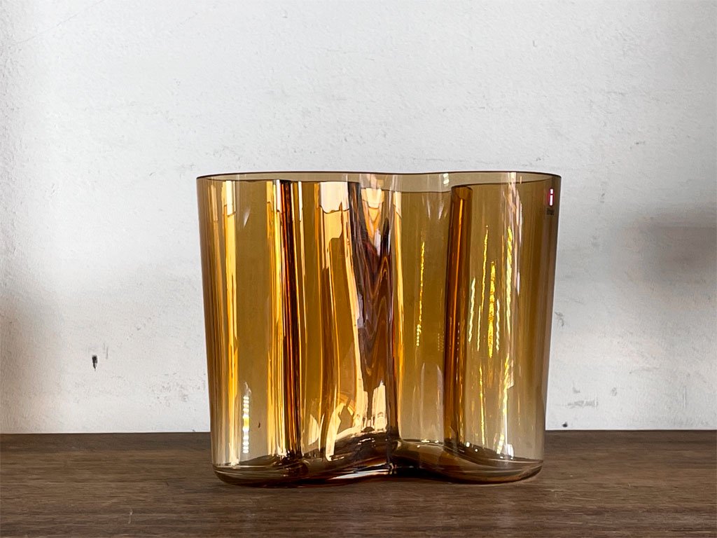 イッタラ iittala アルヴァ アアルト コレクション Alvar Aalto Collection ベース デザート Desert 120mm 元箱付き ■