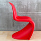 ヴィトラ vitra. パントンチェア Panton Chair クラシックレッド ヴェルナー・パントン Verner Panton スタッキングチェア 未使用保管品 〓