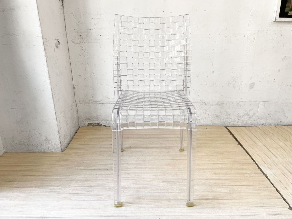 カルテル Kartell アミアミ AMI AMI ダイニングチェア クリスタル スタッキングチェア 吉岡徳仁 モダンデザイン ★