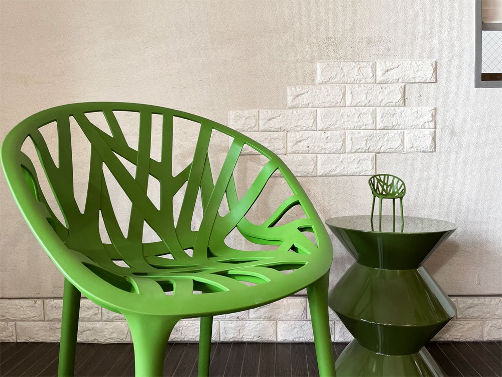 ヴィトラ Vitra ベジタルチェア Vegetal Chair ダイニングチェア カクタス グリーン ロナン＆エルワン・ブルレック 定価￥52,920- ◎