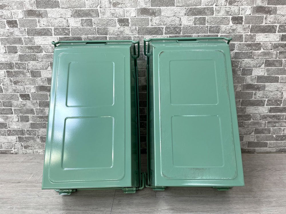 トラスコ TRUSCO バケット Bタイプ Lサイズ 2点セット 工具入れ 収納箱 スタッキング可 インダストリアル 合計定価￥14,498- B ●