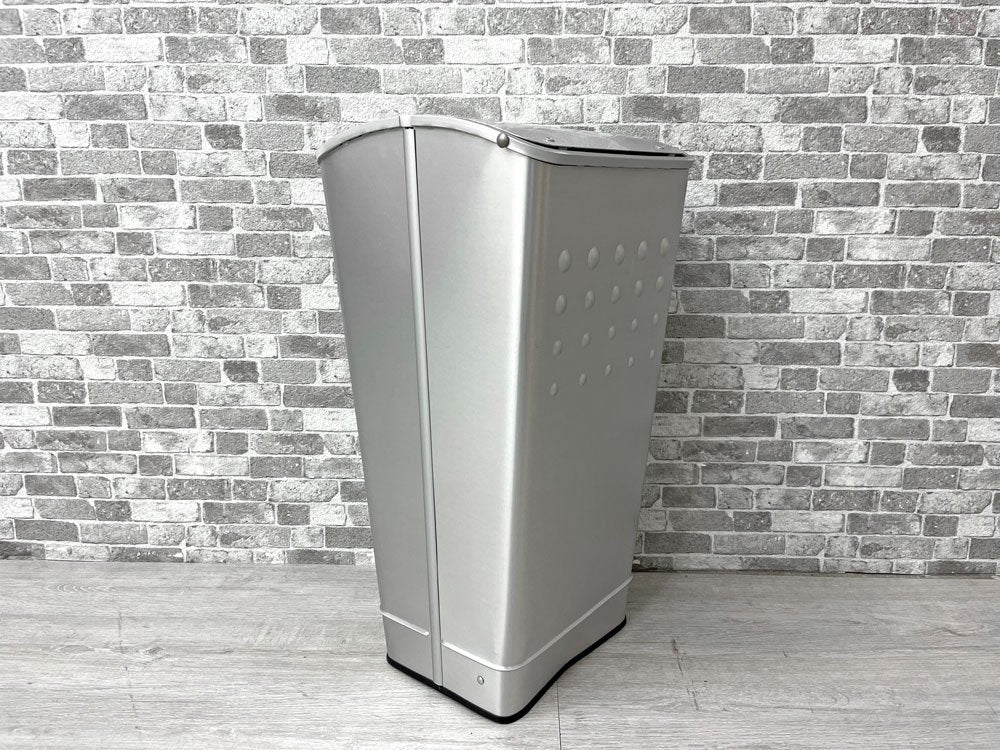 マスト MAST ダストビン ペダルビン ダストボックス ごみ箱 Lサイズ 38L アルミ製 ギリシャ 廃番 ●