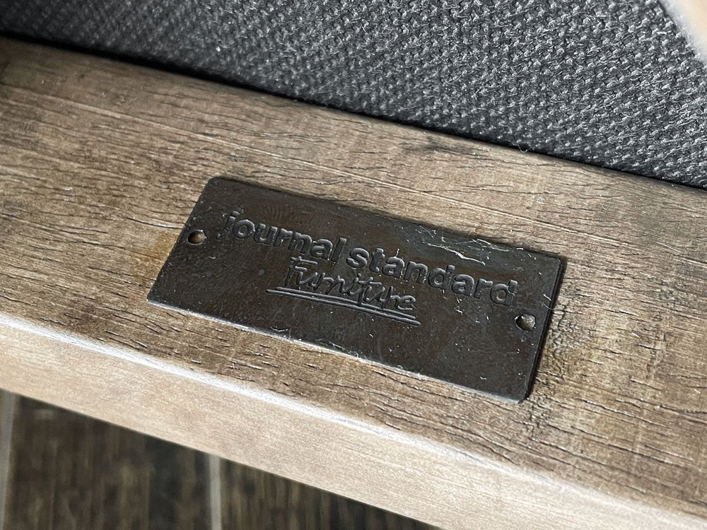 ジャーナルスタンダードファニチャー j.s.F シノン CHINON CHAIR Leather ダイニングチェア ラバーウッド材 レザー ライトブラウン 定価￥29,700- 廃番仕様 A ◎