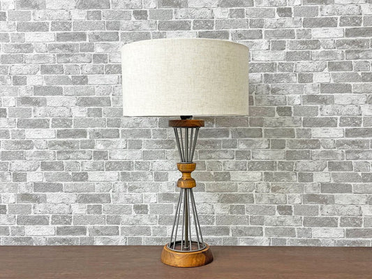 アクメファニチャー ACME Furniture ベゼル BETHEL LAMP Lサイズ テーブルランプ オーク材 アイアン USビンテージスタイル 定価￥27,500- ●