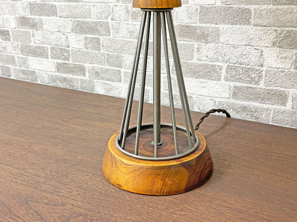 アクメファニチャー ACME Furniture ベゼル BETHEL LAMP Lサイズ テーブルランプ オーク材 アイアン USビンテージスタイル 定価￥27,500- ●