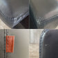 イタリア製 コンテンポ COMTENPO レザー 3シーターソファ Leather Sofa 革張り イタリアンモダンデザイン ブラック 〓