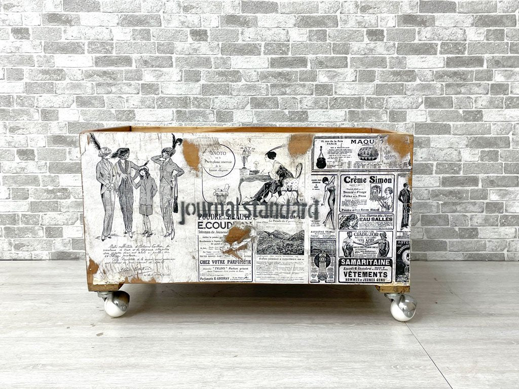 ジャーナルスタンダードファニチャー journal standard Furniture ドリュー DREUX トイ ボックス TOY BOX おもちゃ箱 ブランケットボックス Lサイズ ●