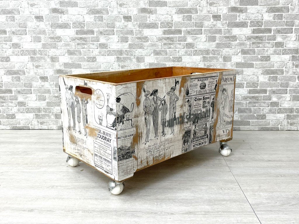 ジャーナルスタンダードファニチャー journal standard Furniture ドリュー DREUX トイ ボックス TOY BOX おもちゃ箱 ブランケットボックス Lサイズ ●