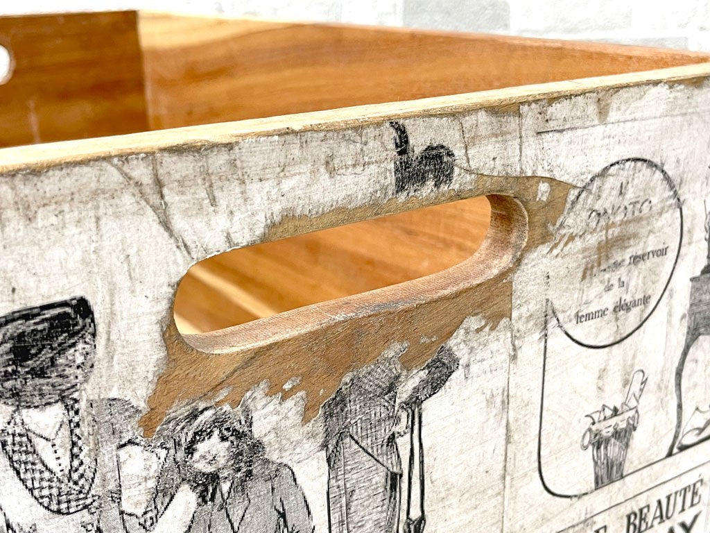 ジャーナルスタンダードファニチャー journal standard Furniture ドリュー DREUX トイ ボックス TOY BOX おもちゃ箱 ブランケットボックス Lサイズ ●