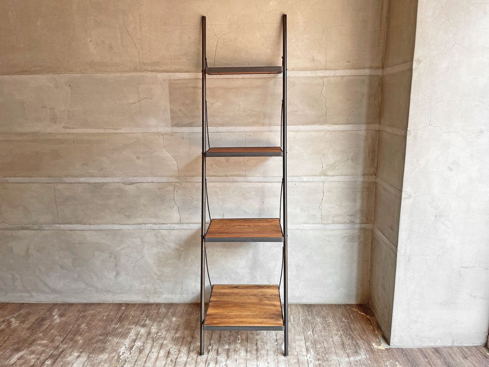 ジャーナルスタンダードファニチャー jsF シノン CHINON ラダーシェルフ LADDER SHELF ビンテージ加工 インダストリアル オープンシェルフ ♪