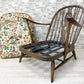 アーコール Ercol オールドコロニアル Old Colonial シスルバック 1p ソファ 60年代 エルム×ビーチ ラウンジチェア UKビンテージ 英国家具 ●