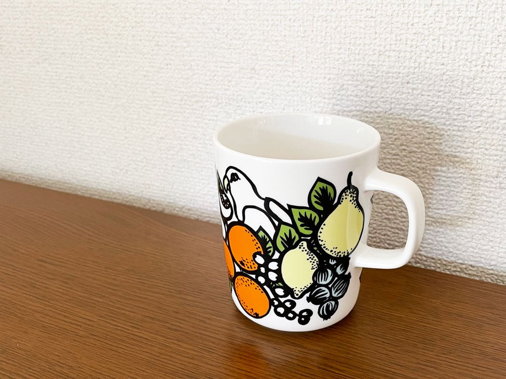 マリメッコ marimekko パラタイヴァスタ PALA TAIVASTA マグカップ Φ8cm マイヤ・ロウエカリ Maija Louekari 北欧食器 廃番 ◎