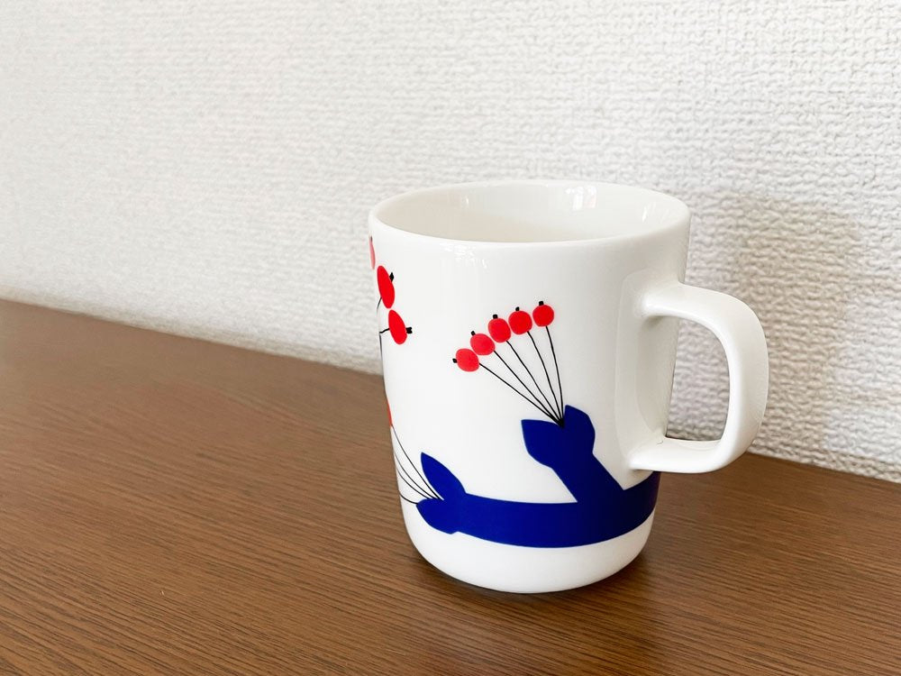 マリメッコ marimekko パッカネン PAKKANEN マグカップ 霜 Φ8cm マイヤ・ロウエカリ Maija Louekari 北欧食器 復刻品 ◎