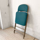 クラリン CLARIN フォールディングチェア FOLDING CHAIR フルクッション 折り畳み ティールカラー US家具 P.F.S.取扱 2023年入荷仕様 定価￥30,800- ★