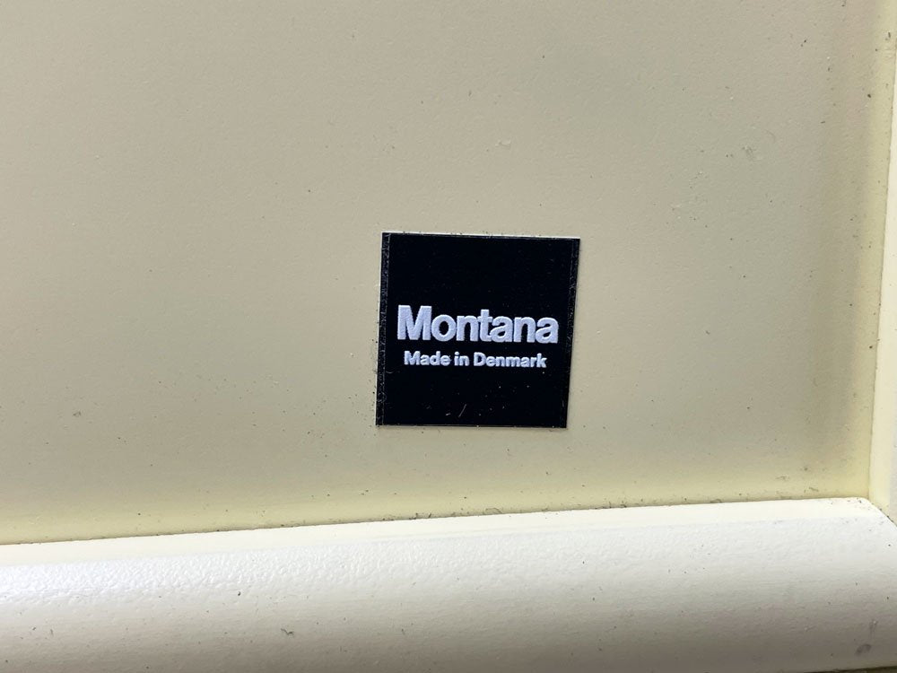 モンタナ Montana システムシェルフユニット 2列2段 奥行30? 台輪付 ピーター・ラッセン アソートカラー イエロー×ブルー キャビネット 収納家具 デンマーク ●