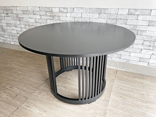 天童木工 Tendo モンローテーブル MONROE Table ダイニングテーブル ラウンド Φ120cm 磯崎新 ポストモダン C.R.マッキントッシュ マリリン・モンロー 希少 ●