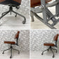 トラックファニチャー TRUCK FURNITURE デスクワークチェア DESKWORK CHAIR アームレス 本革 スチールフレーム 回転式座面昇降 キャスター付 定価￥132,000- ●