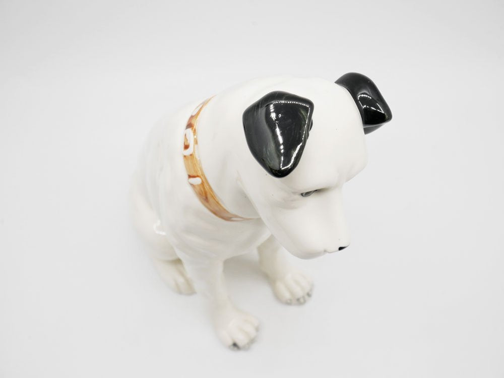 ビクター Victor ニッパー Nipper 犬 イヌ 陶器 オブジェ 置物 H25cm ビンテージ 昭和レトロ ●