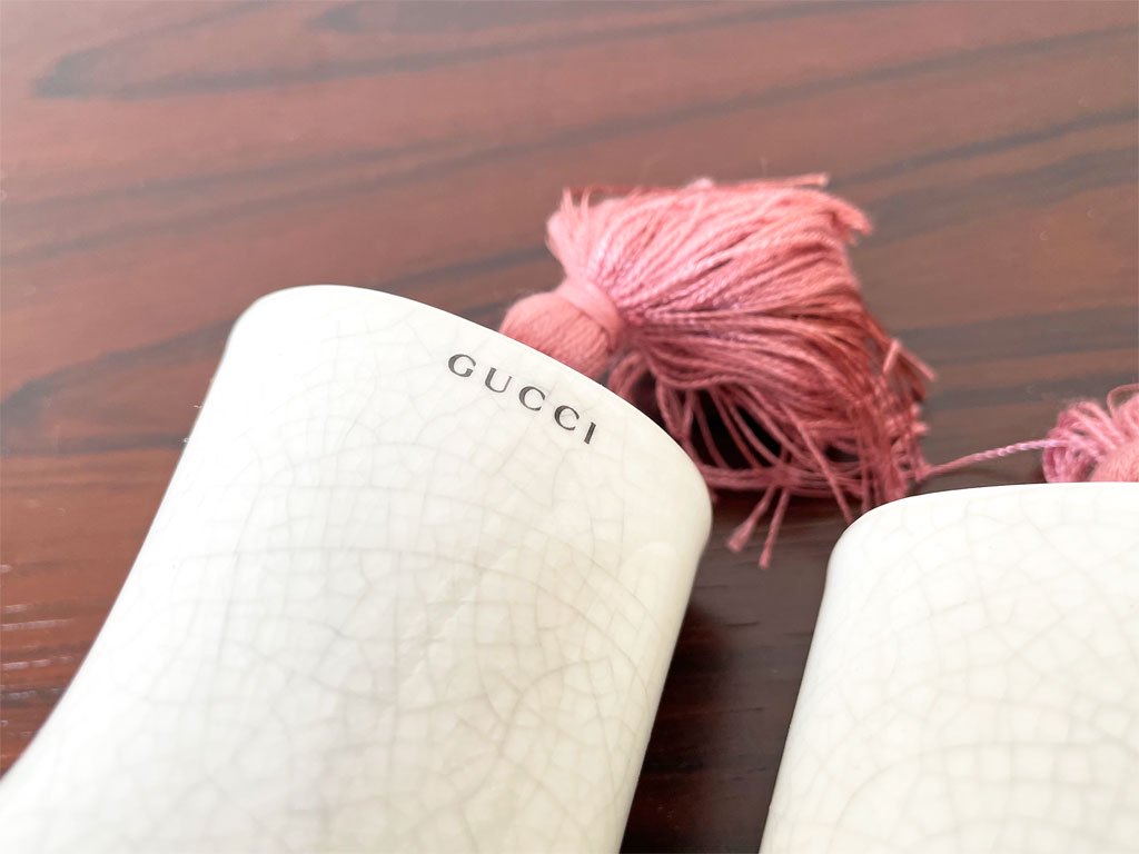 グッチ GUCCI グッチ デコール GUCCI DECOR スターアイ プリント ハンドトレイ 磁器 リチャードジノリ RICHARD-GINORI イタリア製 2019年 廃番 美品 ★