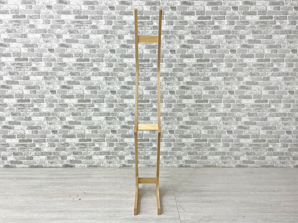 オー Eau ブランチ BRANCH 3段 マガジンラック バーチ材 ナチュラル 高橋通仁デザイン 北欧スタイル ●