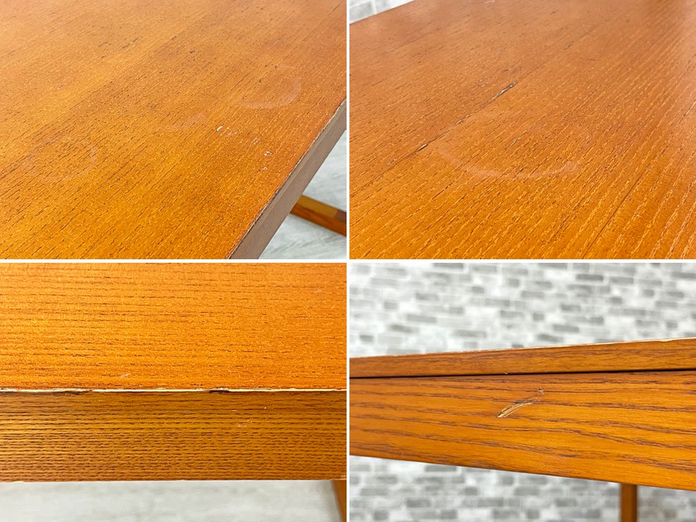 イデー IDEE マルー ダイニングテーブル MALUH DINING TABLE アッシュ材 アントンブラウン W130cm 定価￥133,100- ●