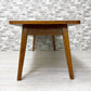 パシフィックファニチャーサービス PACIFIC FURNITURE SERVICE DH ティーテーブル DH TEA TABLE Sサイズ オーク材 ダークブラウン ローテーブル P.F.S ●