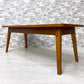 パシフィックファニチャーサービス PACIFIC FURNITURE SERVICE DH ティーテーブル DH TEA TABLE Sサイズ オーク材 ダークブラウン ローテーブル P.F.S ●