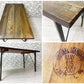 ジャーナルスタンダードファニチャー journal standard Furniture シノン ダイニングテーブル CHINON DINING TABLE S 杉古材 廃番 W130 B ●