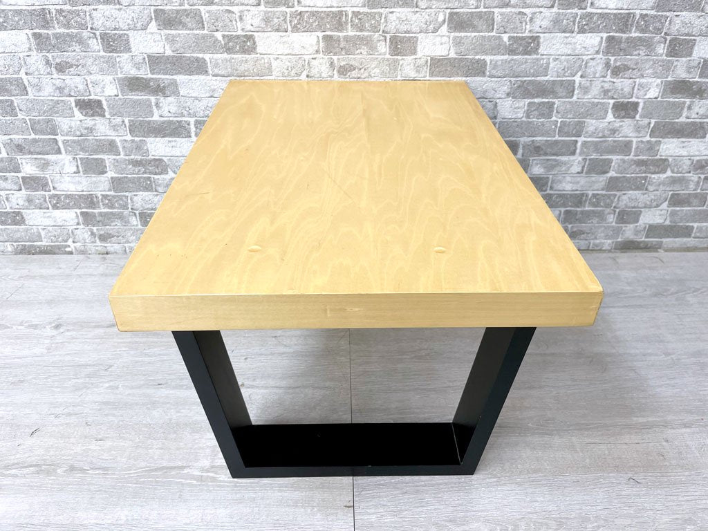 ランドスケーププロダクツ Landscape Products スクエアレッグテーブル Square Leg Table S シナトップ ローテーブル ミッドセンチュリーモダン ●