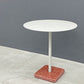 ヘイ HAY テラゾー テーブル ラウンド TERRAZZO TABLE Round カフェテーブル W70cm スカイグレー × レッドベース 人工大理石 デンマーク 北欧家具 〓