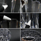 オレフォス orrefors ステンハマー Stenhammar フラワーベース 花瓶 クリスタルガラス 大型 H25cm ●