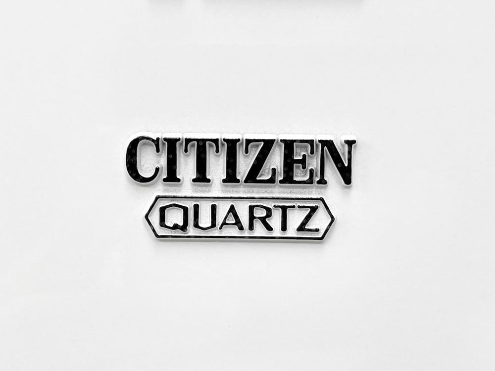 シチズン CITIZEN クリストロン crystron ウォールクロック 掛け時計 昭和レトロ 80年代 ●