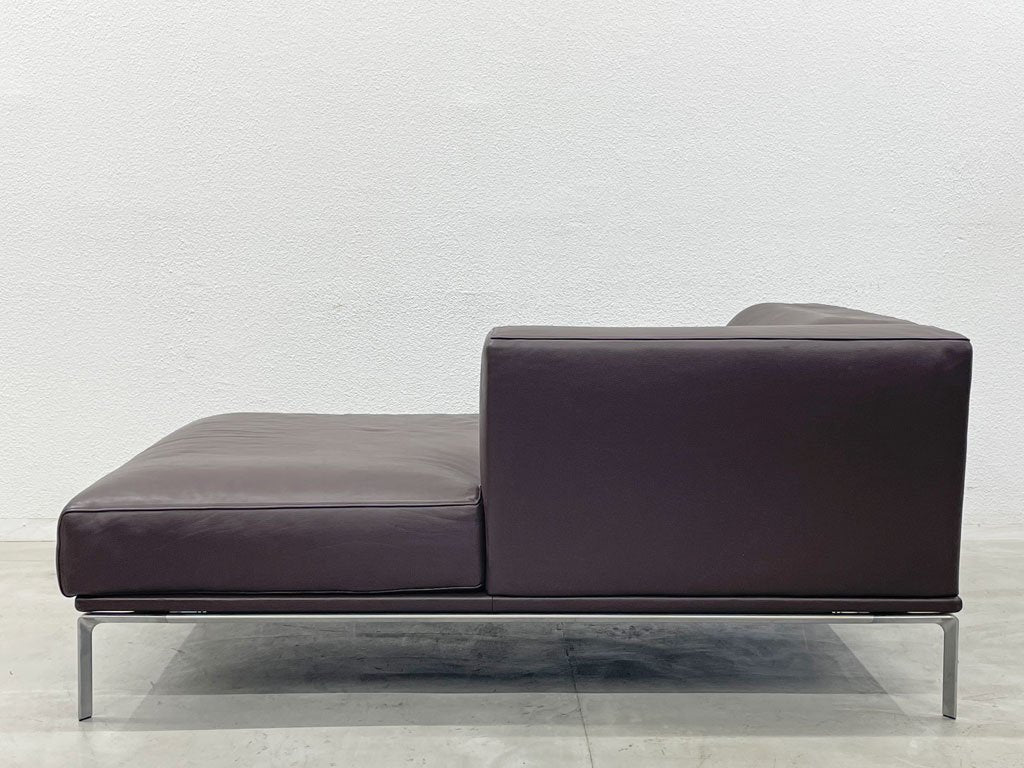 カッシーナ Cassina 191 ムーヴ システム カウチ ソファ 191 MOOV System couch sofa ピエロ・リッソーニ 定価約280万 ブラウンレザー 本革 〓