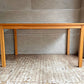 無印良品 MUJI ダイニングテーブル オーク 無垢材 ナチュラル W140 シンプルデザイン 現状品 ♪