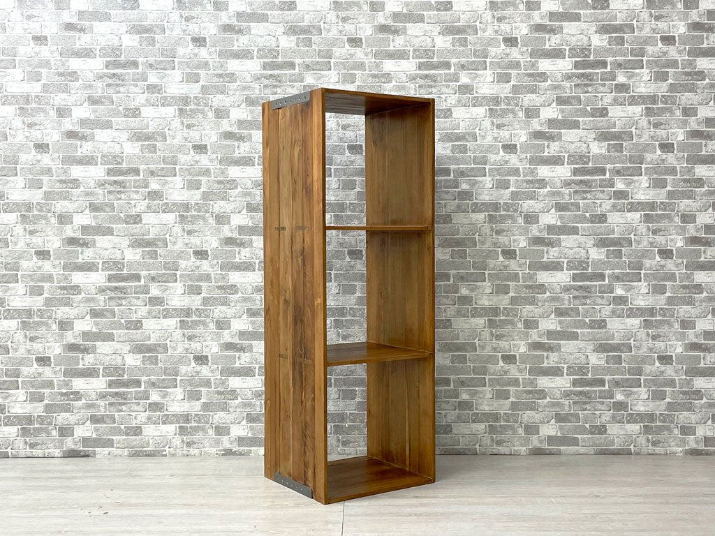 アクメファニチャー ACME Furniture トロイ オープンシェルフ TROY OPEN SHELF L オールドチーク アイアン 定価￥27,610- B ●